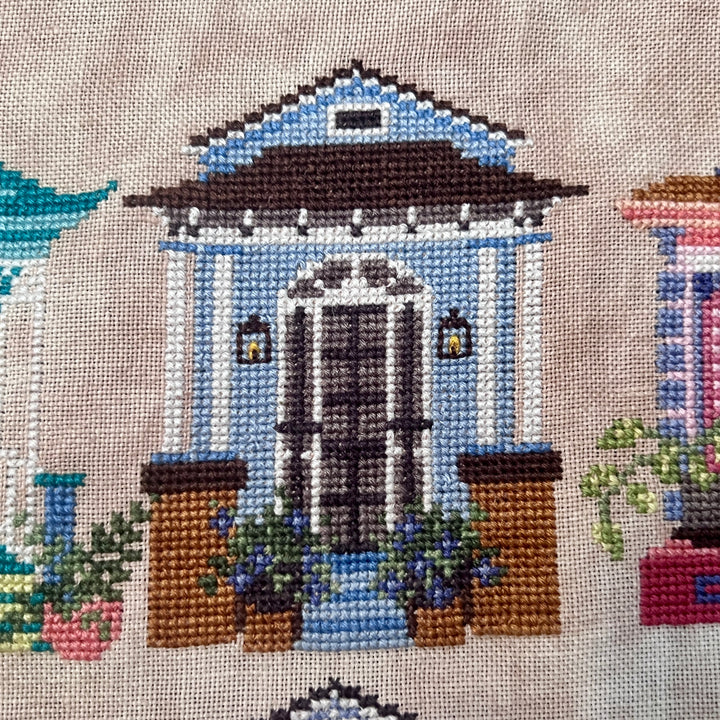 Garden District: Petite Garonniere #2 - Dirty Annie's - Cross Stitch Pattern, Needlecraft Patterns, Needlecraft Patterns, The Crafty Grimalkin - A Cross Stitch Store