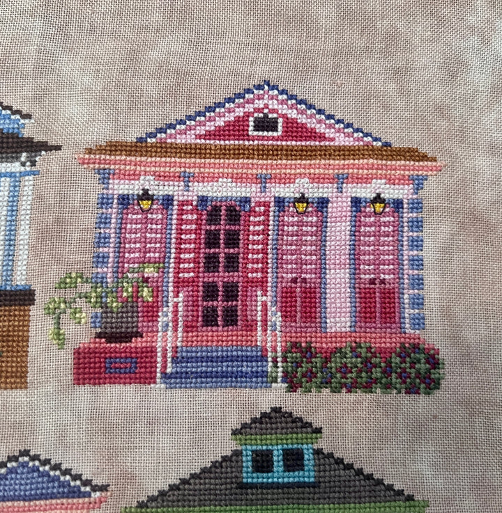 Garden District Maison Bourgeise 3 Dirty Annie's Cross Stitch