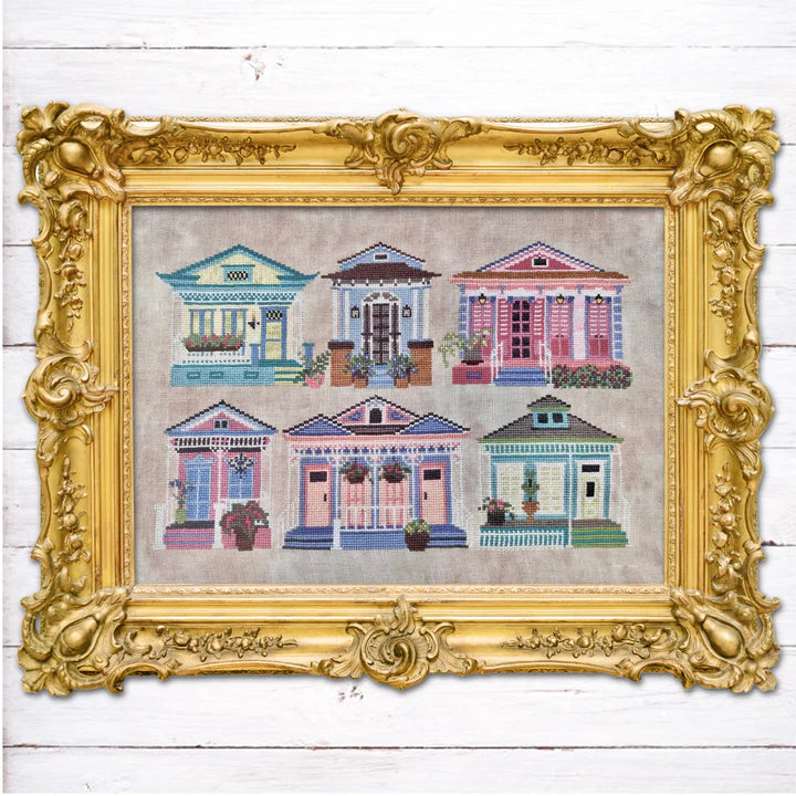 Garden District: Petite Garonniere #2 - Dirty Annie's - Cross Stitch Pattern, Needlecraft Patterns, Needlecraft Patterns, The Crafty Grimalkin - A Cross Stitch Store