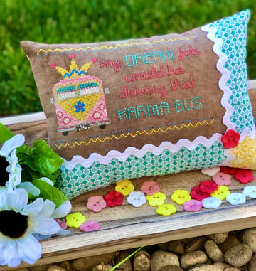Dream Job - Dirty Annie's - Cross Stitch Pattern, Needlecraft Patterns, Needlecraft Patterns, The Crafty Grimalkin - A Cross Stitch Store