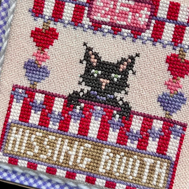 Hissing Booth - Dirty Annie's - Cross Stitch Pattern, Needlecraft Patterns, Needlecraft Patterns, The Crafty Grimalkin - A Cross Stitch Store