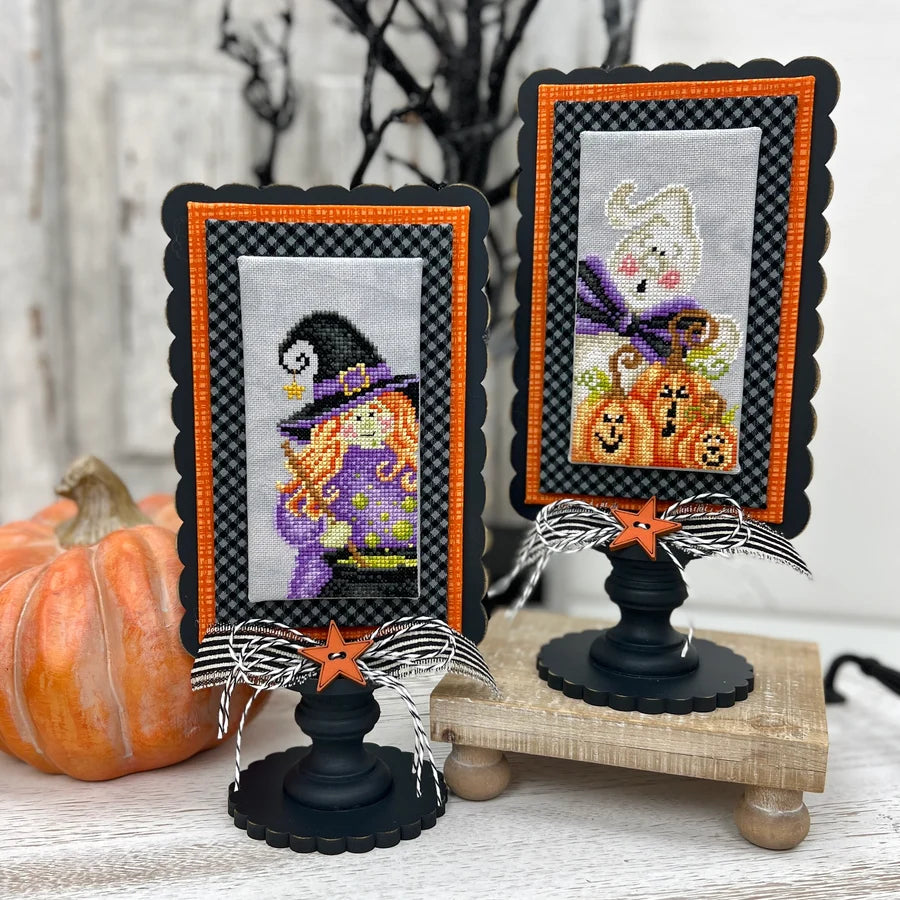 Boo and Hazel - Dirty Annies - Cross Stitch Pattern, Needlecraft Patterns, The Crafty Grimalkin - A Cross Stitch Store