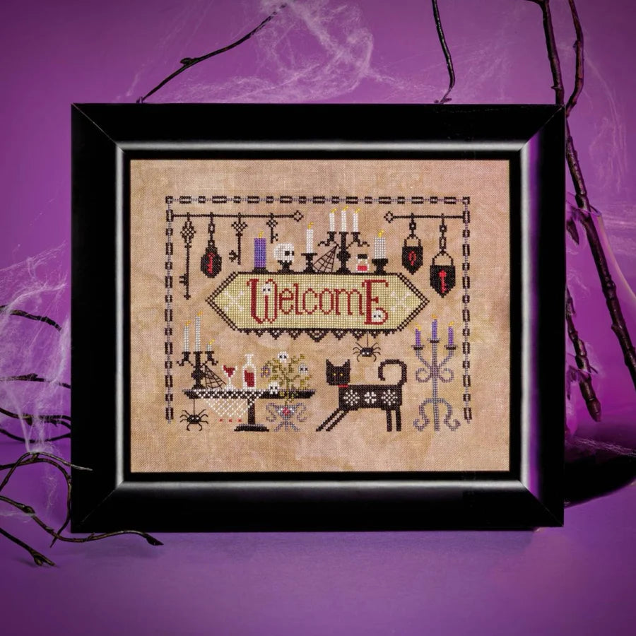 PREORDER Witch's Welcome - Dirty Annies - Cross Stitch Pattern