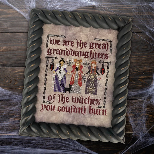 Great Granddaughters - Dirty Annies - Cross Stitch Pattern, Needlecraft Patterns, The Crafty Grimalkin - A Cross Stitch Store