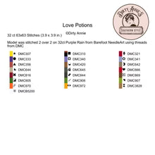 PREORDER Love Potions - Dirty Annies - Cross Stitch Pattern