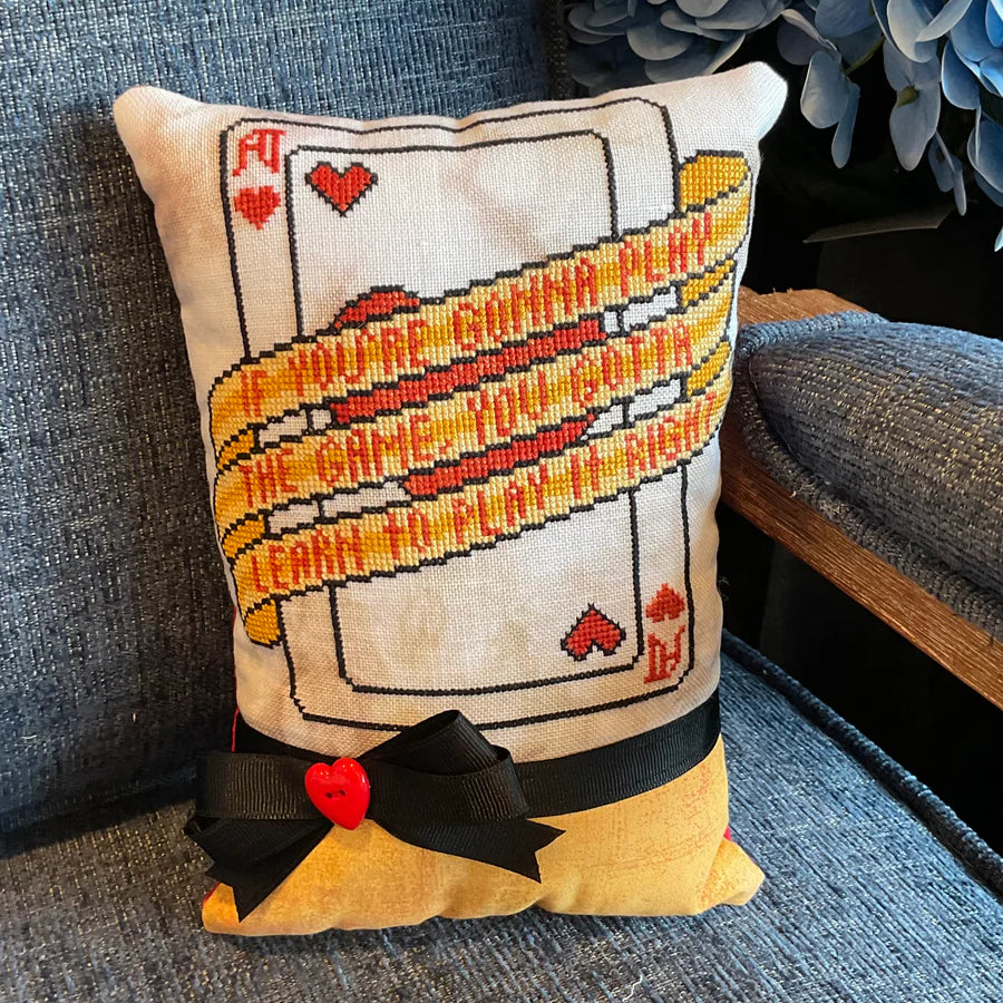 Ace of Hearts - Dirty Annie's - Cross Stitch Pattern