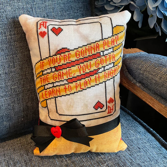 Ace of Hearts - Dirty Annie's - Cross Stitch Pattern