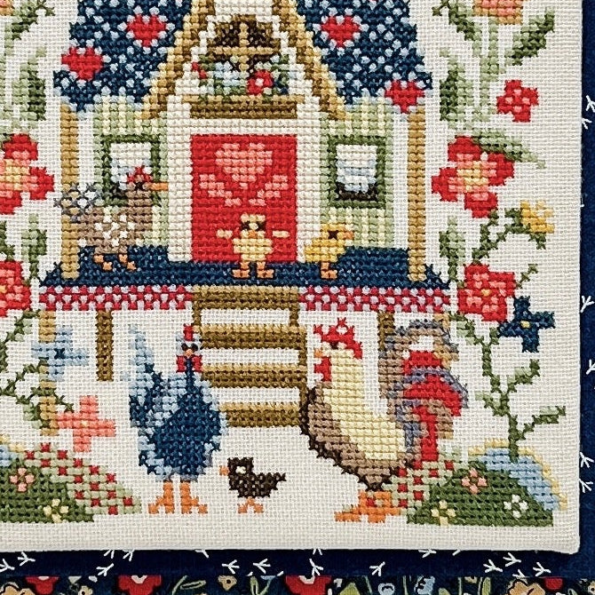 PREORDER Henrietta's Hen House - Dirty Annie's - Cross Stitch Pattern