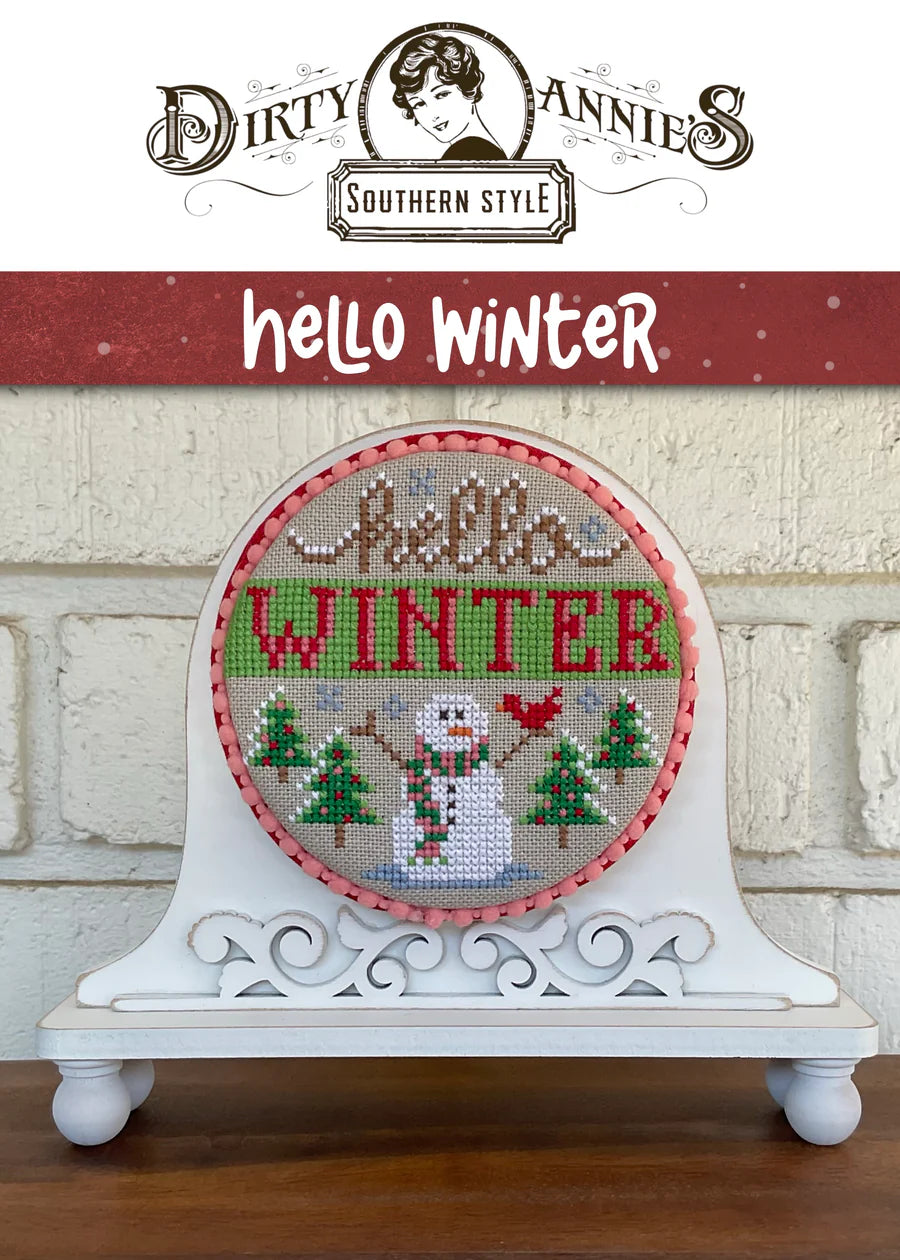 Hello Winter - Dirty Annie's - Cross Stitch Pattern