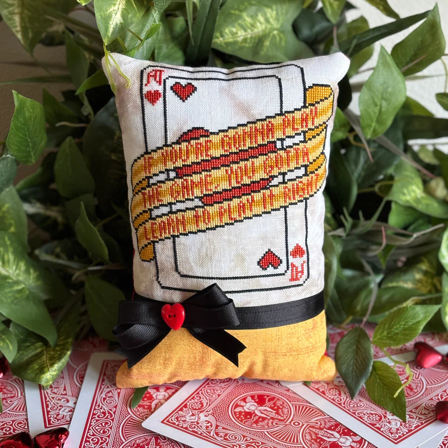 Ace of Hearts - Dirty Annie's - Cross Stitch Pattern