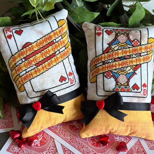 Queen of Hearts - Dirty Annie's - Cross Stitch Pattern, Needlecraft Patterns, Needlecraft Patterns, The Crafty Grimalkin - A Cross Stitch Store