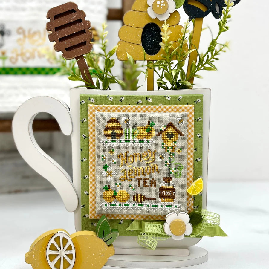 PREORDER Honey Lemon Tea - Dirty Annie's - Cross Stitch Pattern