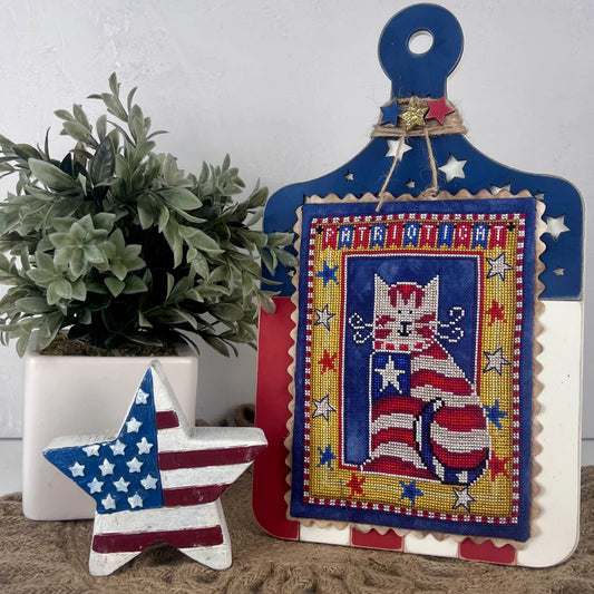 Patrioticat - Dirty Annie's - Cross Stitch Pattern