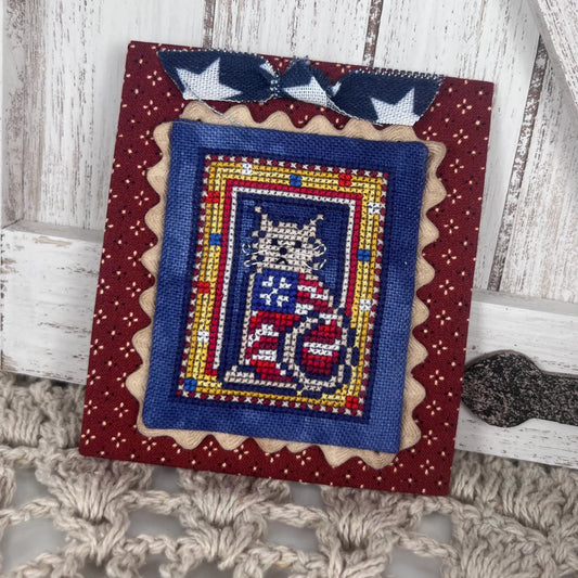 Patrioticat Mini - Dirty Annie's - Cross Stitch Pattern