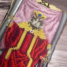 Cat Tarot XI Justice - Dirty Annie's - Cross Stitch Pattern