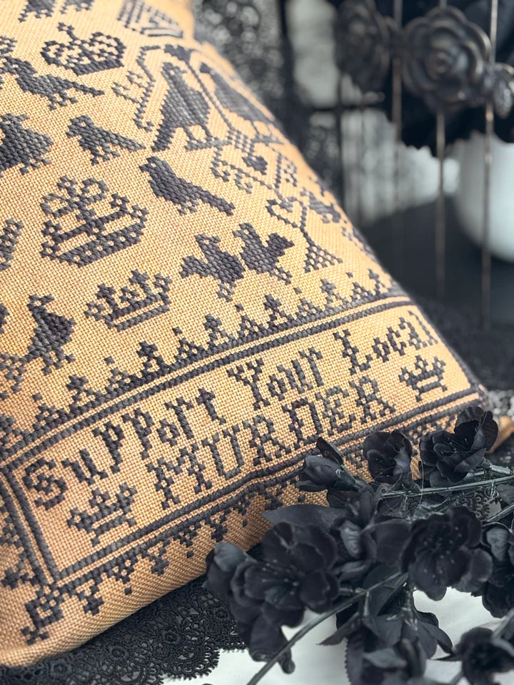 Support your Local Murder - Dirty Annie's - Cross Stitch Pattern