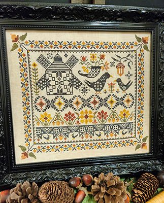 Quaint Quakers #3 Fall - Quaint Rose NeedleArts - Cross Stitch Patterns