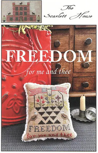 Freedom - The Scarlett House - Cross Stitch Pattern