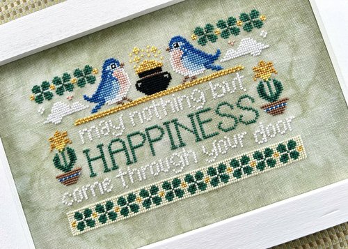 March, Wordy Birds - Sweet Wing Studio - Cross Stitch Pattern
