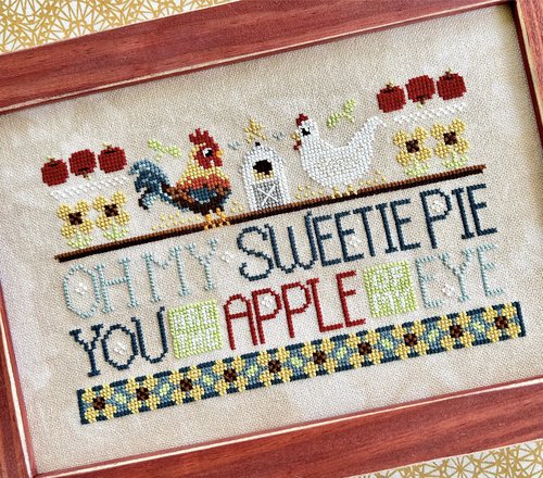 Wordy Birds - September - Sweet Wing - Cross Stitch Pattern