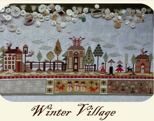 Winter Village - Nikyscreations - Cross Stitch Pattern