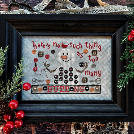 Too Many buttons - Puntini Puntini  - Cross Stitch Pattern