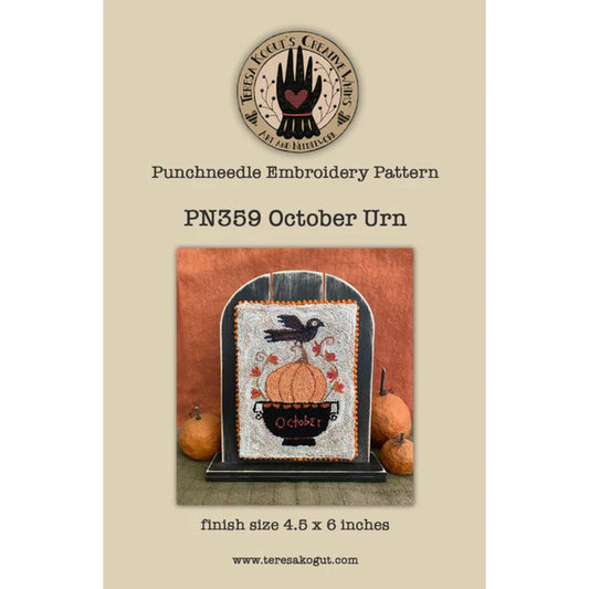October Urn - Teresa Kogut - Punch Needle Pattern