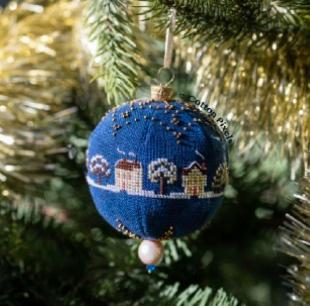 Silent Night - Cotton Pixels - Cross Stitch Pattern