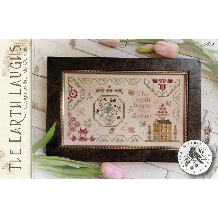 The Earth Laughs - With Thy Needle and Thread - Cross Stitch Pattern, Needlecraft Patterns, The Crafty Grimalkin - A Cross Stitch Store