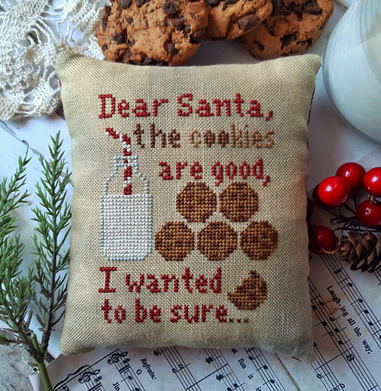 Cookies For Santa - Puntini Puntini - Cross Stitch Pattern