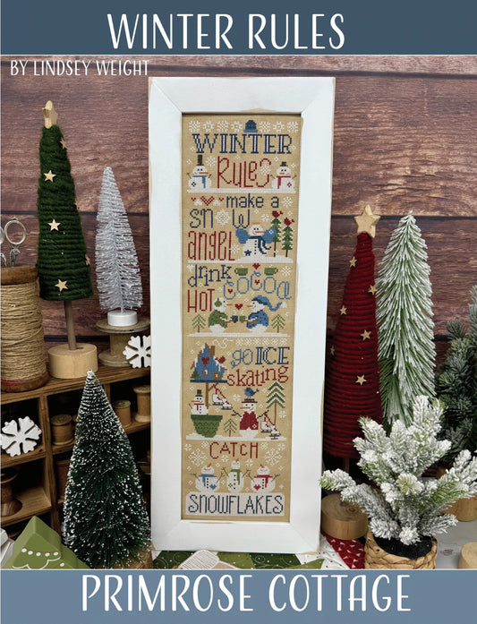 Winter Rules - Primrose Cottage Stitches - Cross Stitch Pattern