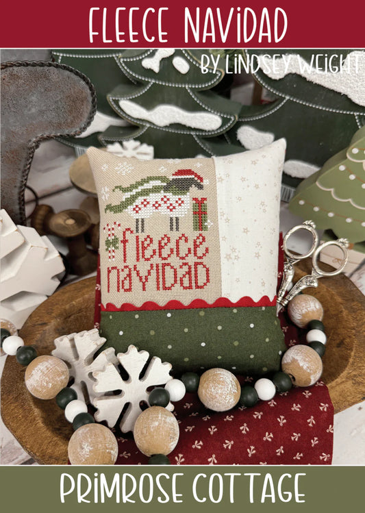 Fleece Navidad - Primrose Cottage Stitches - Cross Stitch Pattern