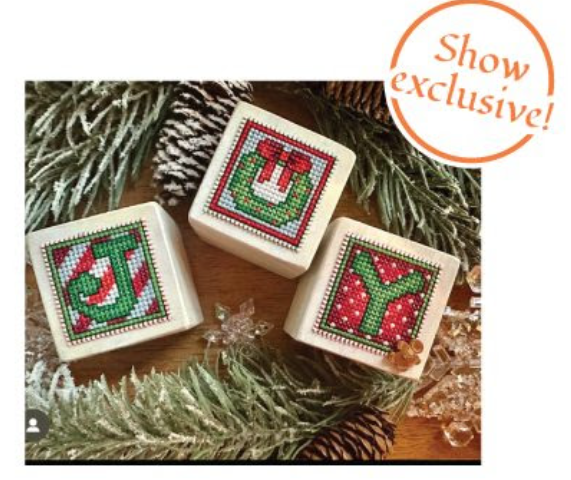 PREORDER Joy Blocks - Frony Ritter Designs - Cross Stitch Pattern