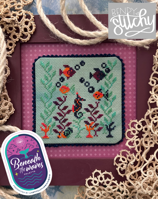 Summer Shoal - Bendy Stitchy -  Cross Stitch Pattern