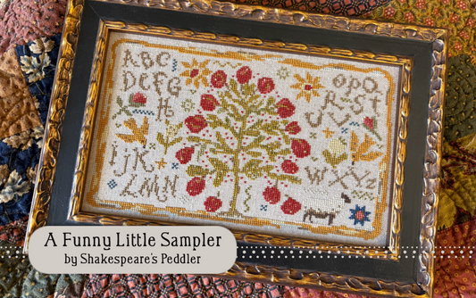 A Funny Little Sampler - Shakespeares Peddler - Cross Stitch Pattern