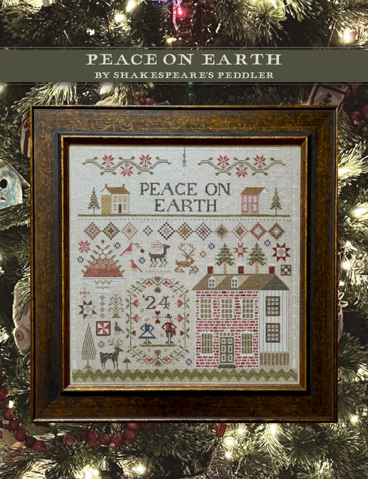 Peace on Earth  - Shakespeares Peddler - Cross Stitch Pattern