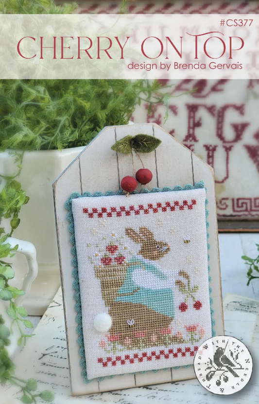 PREORDER Cherry on Top - With Thy Needle and Thread - Cross Stitch Pattern