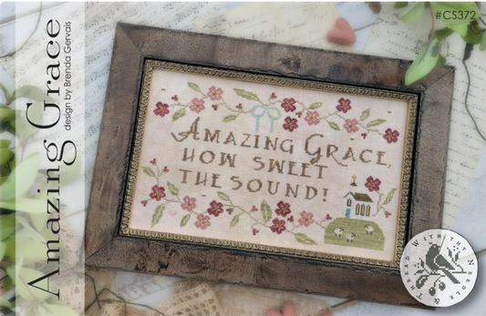 PREORDER  Amazing Grace﻿ - With Thy Needle and Thread - Cross Stitch Pattern