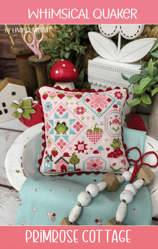 Whimsical Quaker - Primrose Cottage Stitches - Cross Stitch Pattern