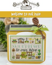 PREORDER Welcome to our Hive - Dirty Annie's - Cross Stitch Pattern