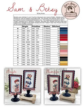 Sam and Betsy - Dirty Annie's - Cross Stitch Pattern