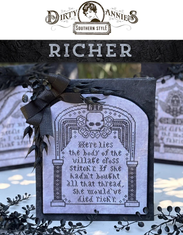 Richer - Dirty Annie's - Cross Stitch Pattern