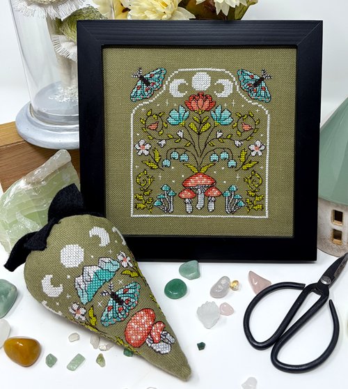 Dark Forest Set - Tiny Modernist - Cross Stitch Pattern