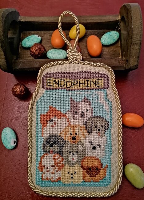 Endorphine - Twin Peak Primitives - Cross Stitch Pattern