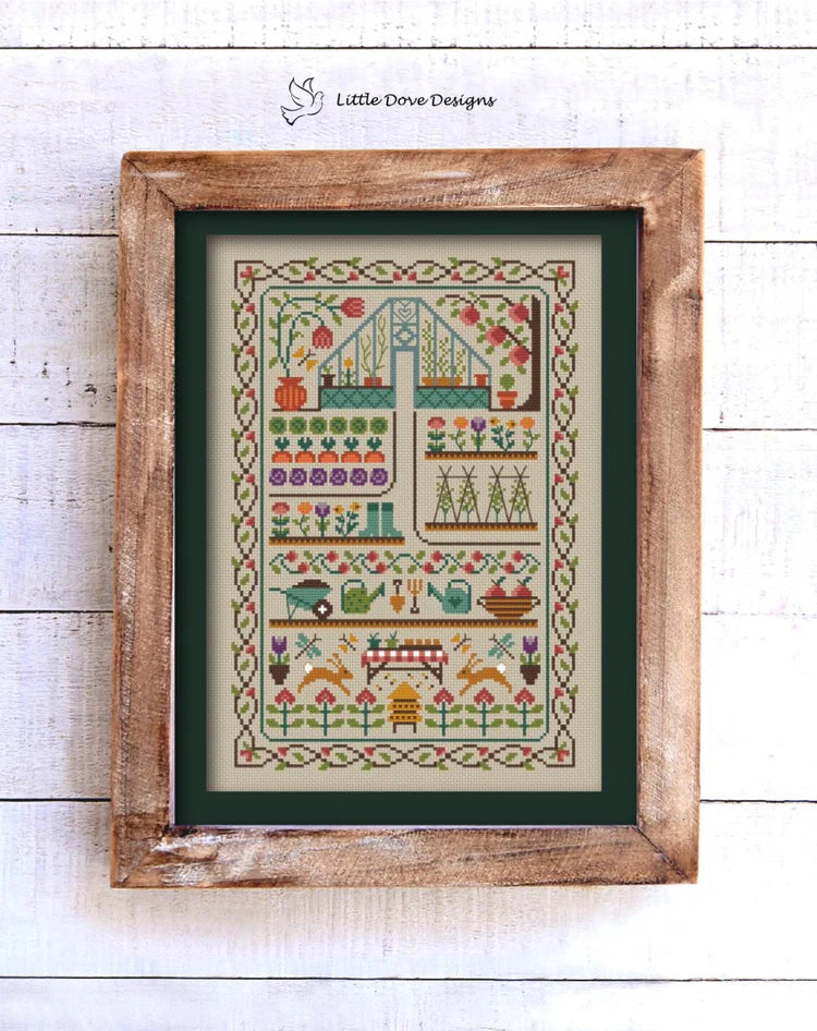 The Kitchen Garden - Little Dove - Cross Stitch Pattern