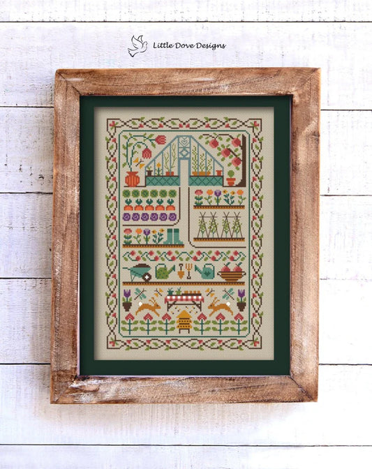 The Kitchen Garden - Little Dove - Cross Stitch Pattern