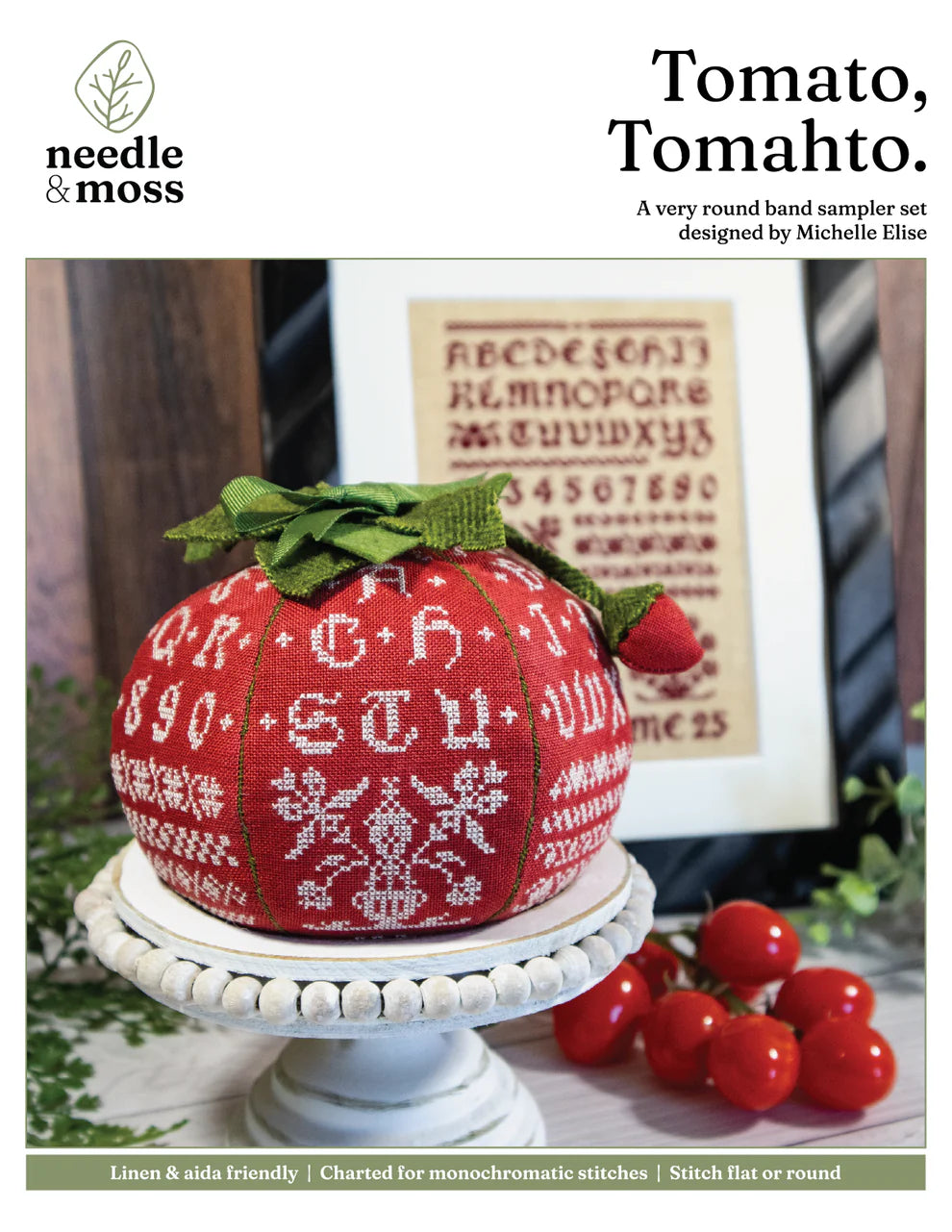 Tomato, Tomahto - Needle & Moss - Cross Stitch Pattern