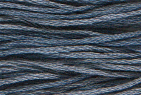 Blue Suede - Weeks Dye Works - Floss, Thread & Floss, Thread & Floss, The Crafty Grimalkin - A Cross Stitch Store
