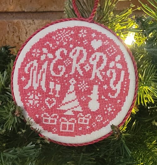 Merry Bauble - Wildflower Stitching - Cross Stitch Pattern