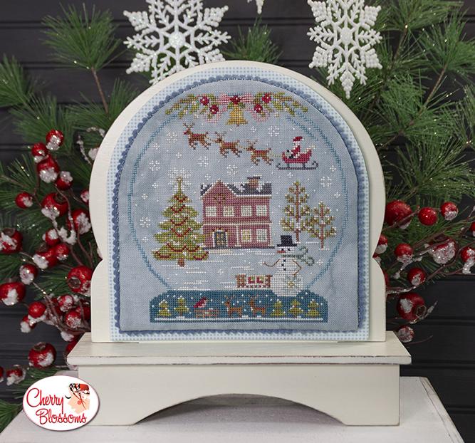 Winter Joy - Cherry Blossoms - Cross Stitch Pattern